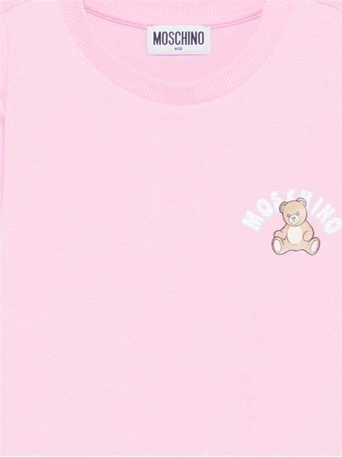 T-shirt unisex Moschino Kid Teen rosa MOSCHINO KID-TEEN | HWM058LAA0151473